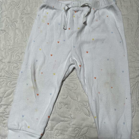 Gap Heart Print Joggers Size 12-18m - Picture 3 of 6